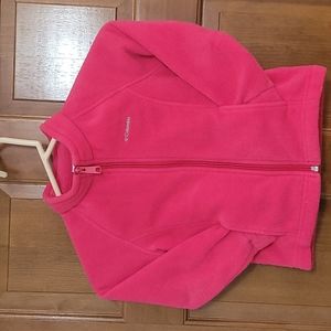 Hot Pink Columbia Fleece Coat